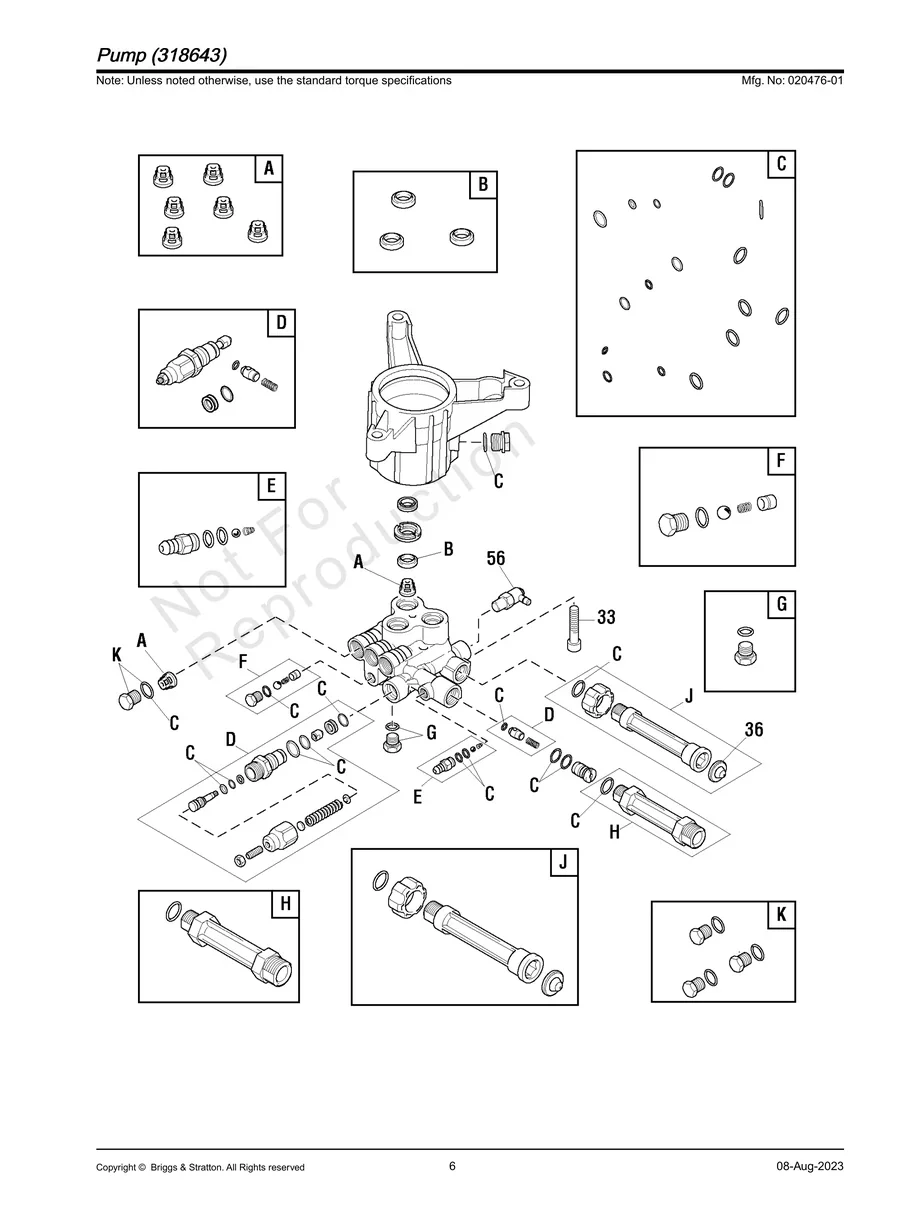 BRIGGS AND STRATTON, 020476-01, IPL.6